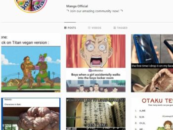 200K Manga Anime Instagram Account for Sale