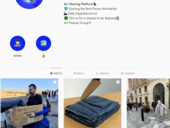210K Viral Art Instagram Account for Sale