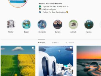 25K Travel Vacation Instagram Account for Sale