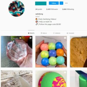 2K Satisfying Instagram Account for Sale