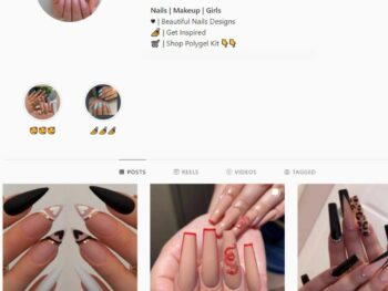 38K Nails Makeup Instagram Account for Sale
