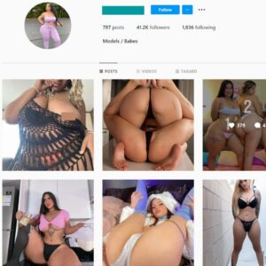 40K Models / Babes Instagram Account for Sale