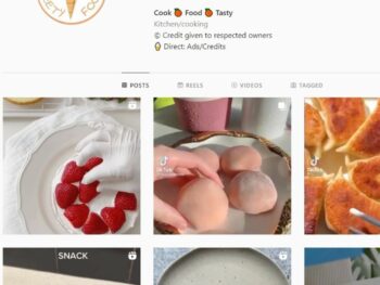 530K Cook Food Instagram Account for Sale