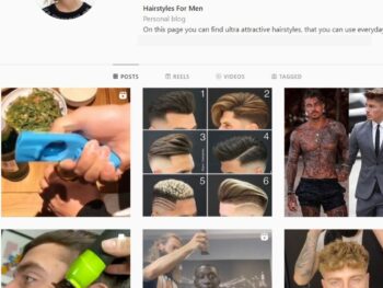 530K Hairstyle Barber Instagram Account for Sale