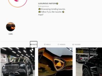 55K Luxury Lifestyle Instagram Account for Sale