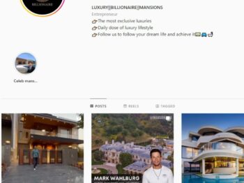 88K Luxury Real Estate Instagram Account for Sale