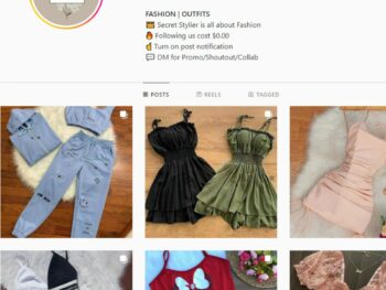 100K Fashion Outfits Instagram Account for Sale