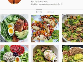10K Keto Meal Plan Instagram Account for Sale