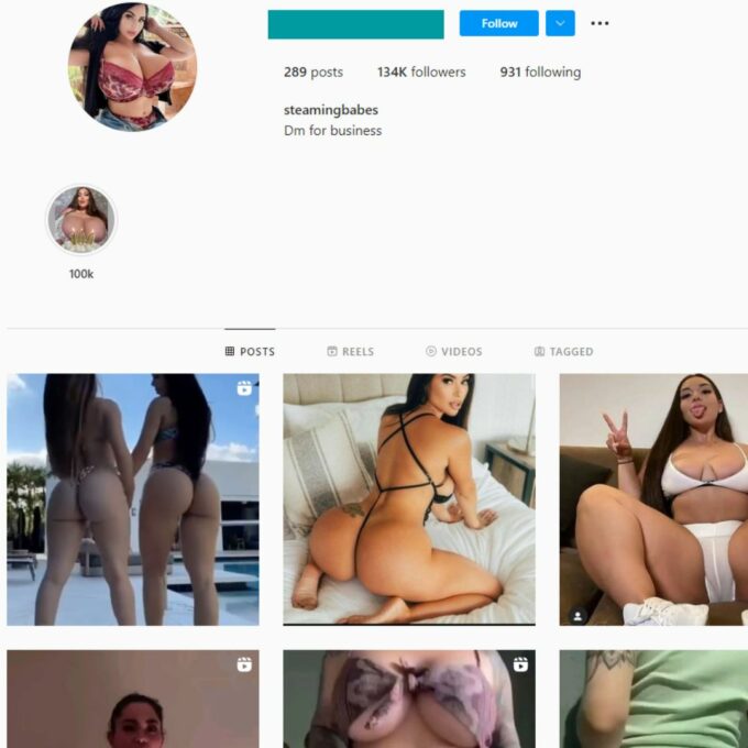 130K Hot Models Instagram Account for Sale