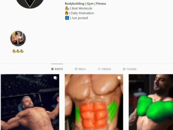 230K Gym Fitness Instagram Account for Sale