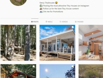 24K Tiny Houses Instagram Account for Sale