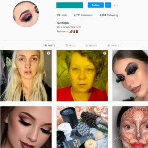 2K Cosmetics Beauty Instagram Account for Sale