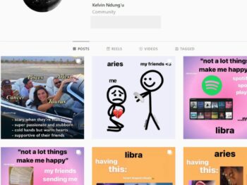 300K Zodiac Astrology Instagram Account for Sale