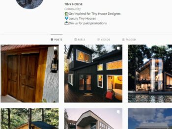 36K Tiny Houses Instagram Account for Sale