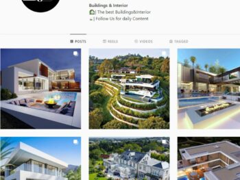 49K Real Estate Mansions Instagram Account for Sale