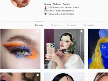1K Makeup Fashion Instagram Account for Sale