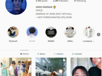 2.2M BTS Jimin Fan Instagram Account for Sale