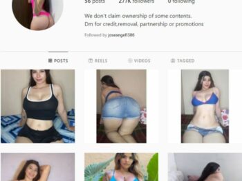 270K Babes Models Instagram Account for sale