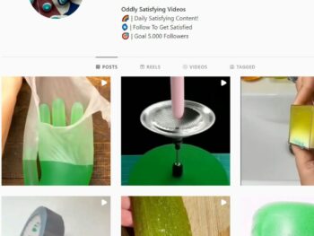 2K Satisfying Videos Instagram Account for Sale