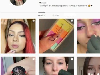 4K Makeup Art Instagram Account for Sale