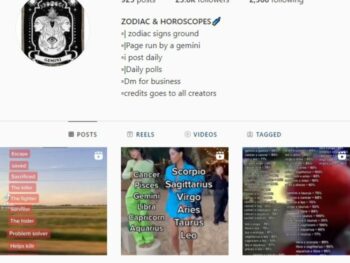25K Zodiac Astrology Instagram Account for sale.jpg