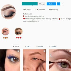 280K Beauty Makeup Instagram Account
