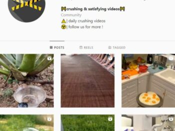 190K Viral Satisfying Instagram Account for sale