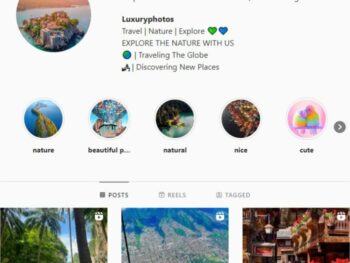 20K Travel Destinations Instagram Account for sale