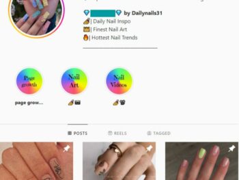 380K Beauty Nails Instagram Account for sale