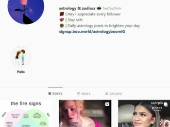 50K Zodiac Astrology Instagram Account for sale
