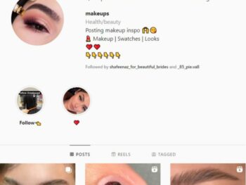 850K Makeup Beauty Instagram Account for sale