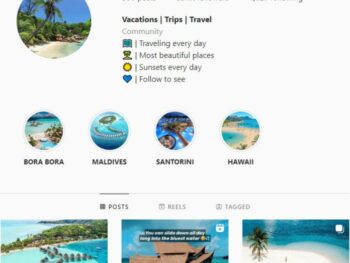 85k Travel Instagram Account for sale