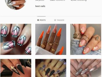 1.8K Nails Makeup Instagram Account for sale