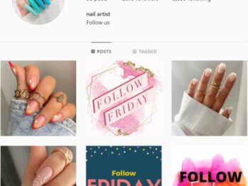 1.8K Nails Makeup Instagram Account for sale