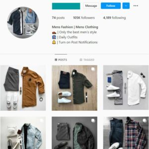 100K Fashion Outfits Instagram Account for sale