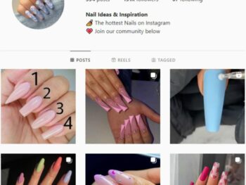 150K Beauty Nails Instagram Account for sale