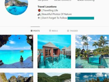 150k Travel Destinations Instagram Account for sale