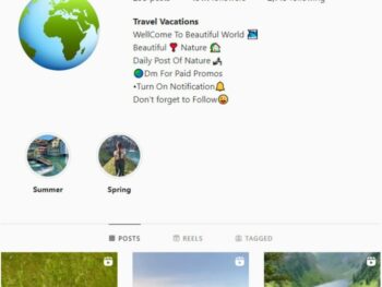 150k Travel Destinations Instagram Account for sale