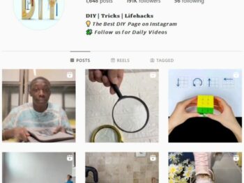 190k DIY Art Instagram Account for sale