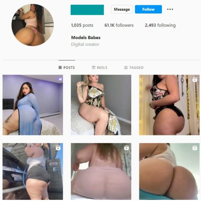 24K Babes Models Instagram Account for sale