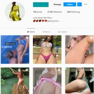 25K Babes Models Instagram Account for sale