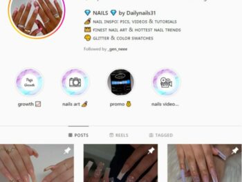 275K Beauty Nails Instagram Account for sale