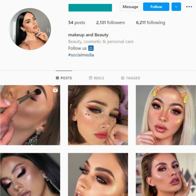 2K Makeup Fashion Instagram Account for sale