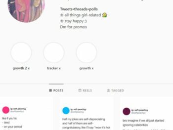 35K Girl Quotes Memes Instagram Account for sale