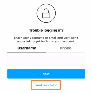 How to Recover a Hacked Instagram Account Login Screen