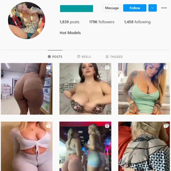 175K Babes Models Instagram Account for sale