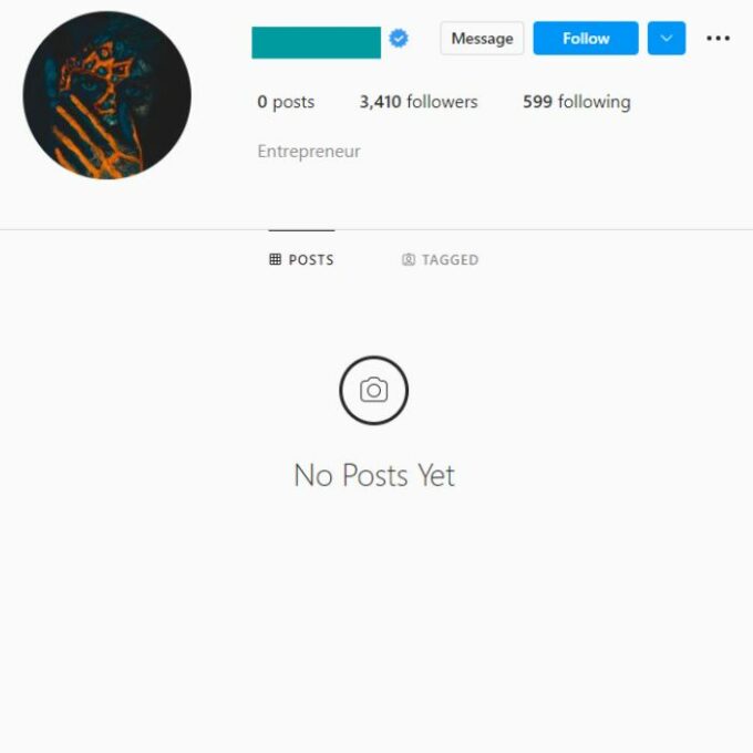 3K Blank Verified Instagram Account for sale