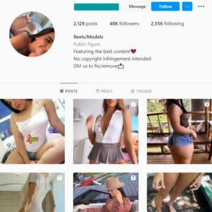 45K Babes Models Instagram Account for sale