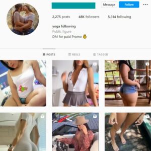 48K Babes Models Instagram Account for sale
