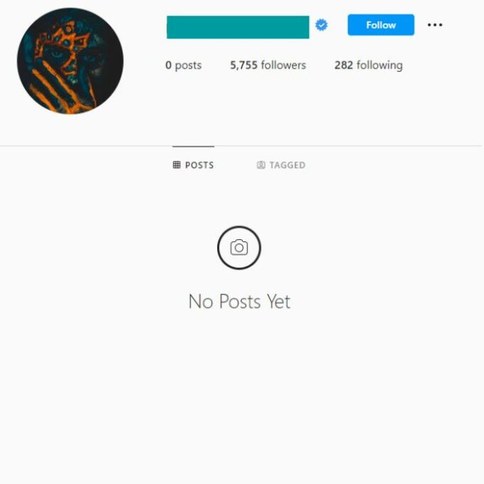 5K Blank Verified Instagram Account for sale